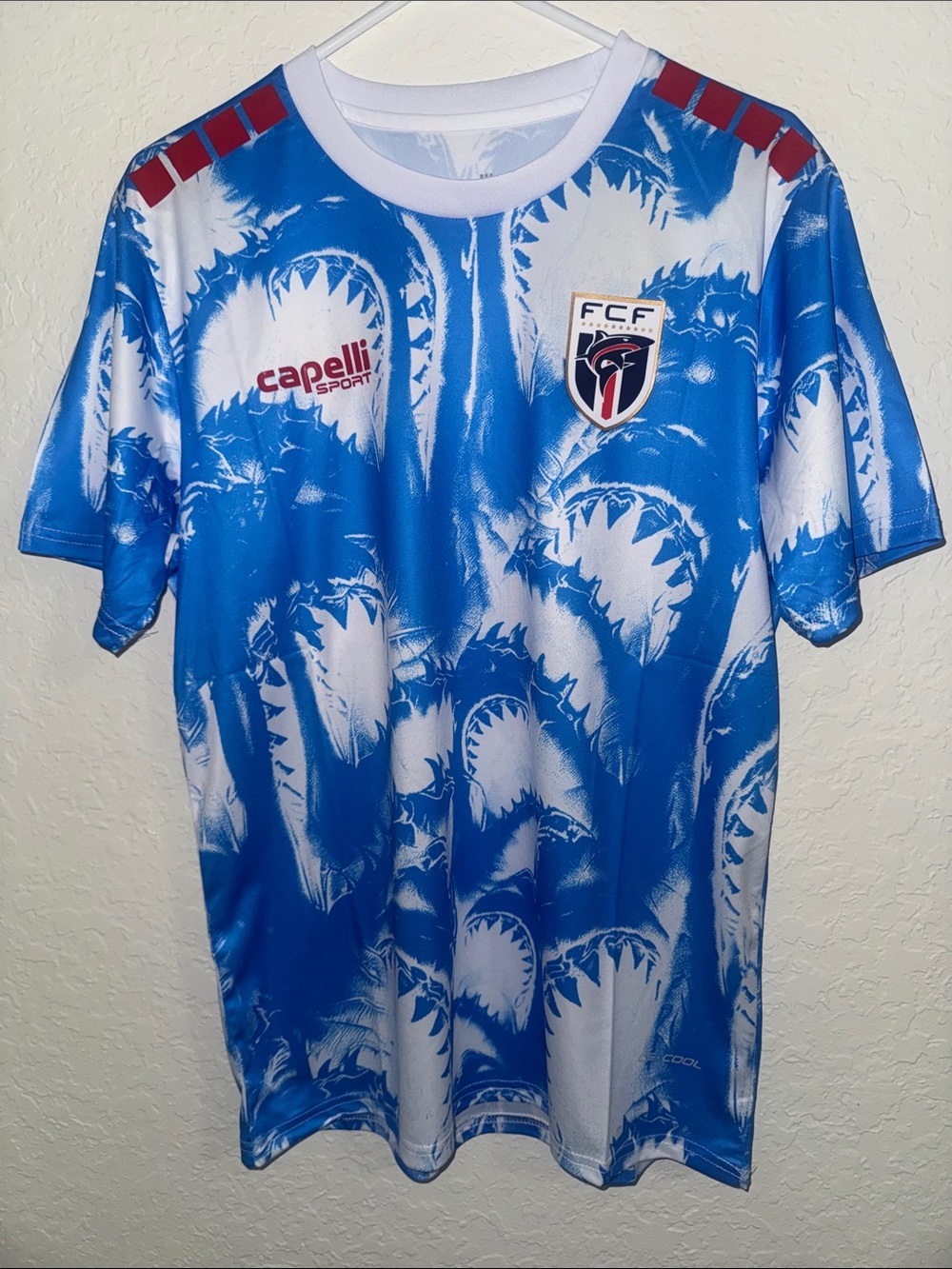 ✅NWT Cape Verde Cabo Verde World Cup 2026 Blue White Soccer Jersey